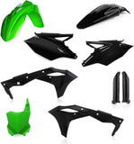 Vollständiges Kunststoff-Kit - Acerbis Kompatibel Mit Kawasaki Kxf 250 (2017)