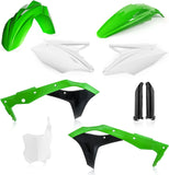 Vollständiges Kunststoff-Kit - Acerbis Kompatibel Mit Kawasaki Kxf 250 (2017)