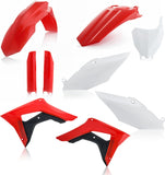 Plastics Full Kit - Acerbis Compatible With Honda Crf 450 R (2017-2018)