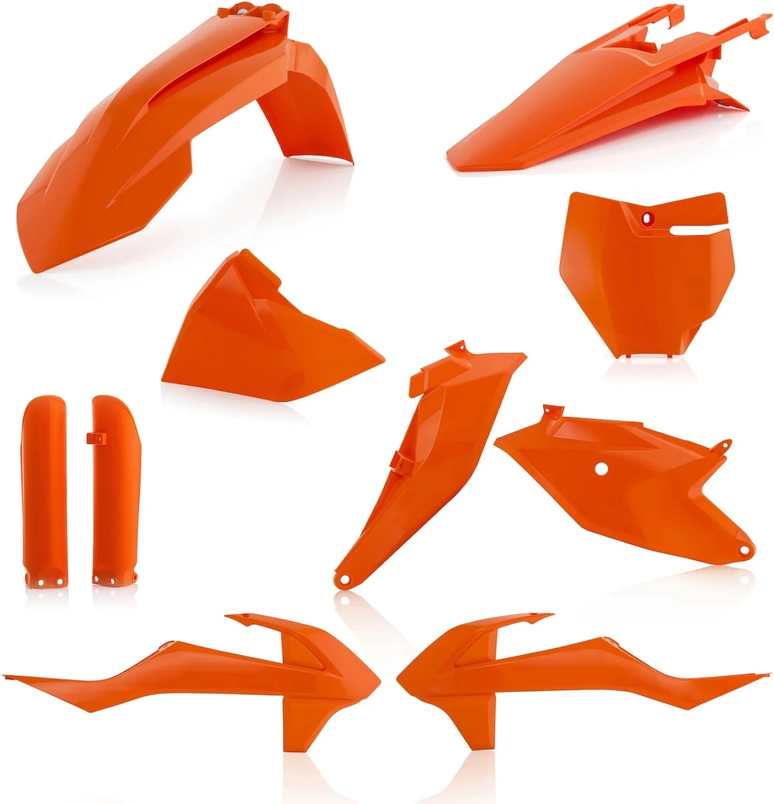 Vollständiges Kunststoff-Kit - Acerbis Kompatibel Mit Ktm 85 Sx (2019-2021)
