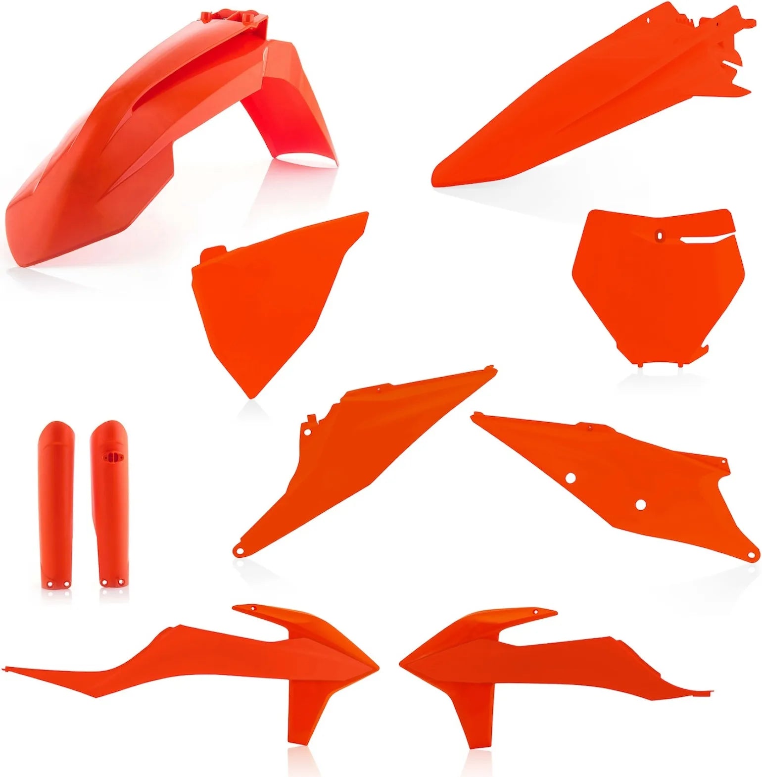 Vollständiges Kunststoff-Kit - Acerbis Kompatibel Mit Ktm 250 Sx (2019-2020)
