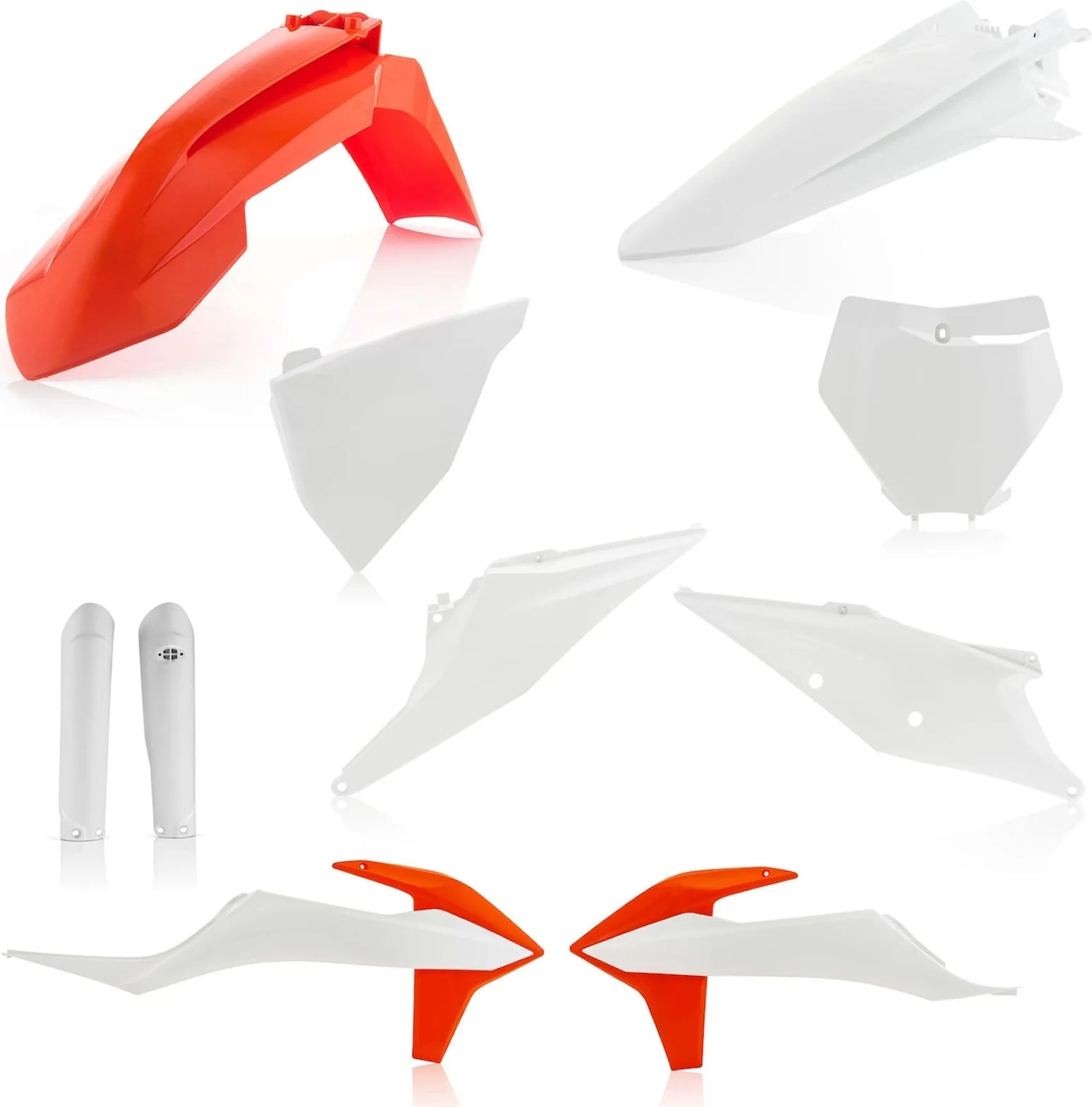 Vollständiges Kunststoff-Kit - Acerbis Kompatibel Mit Ktm 125 Sx (2021)