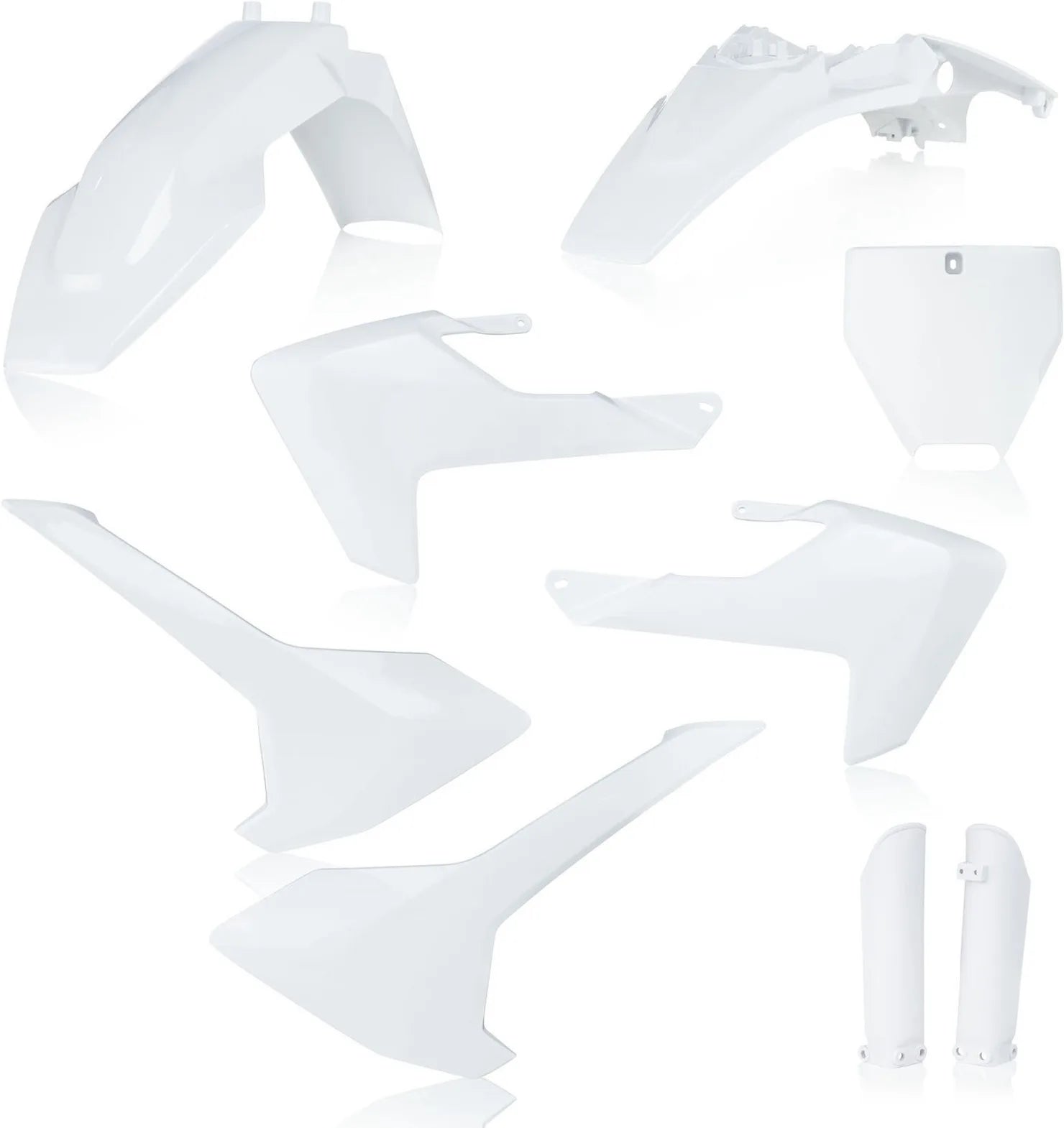 Vollständiges Kunststoff-Kit - Acerbis Kompatibel Mit Husqvarna Tc 65 (2017-2020)