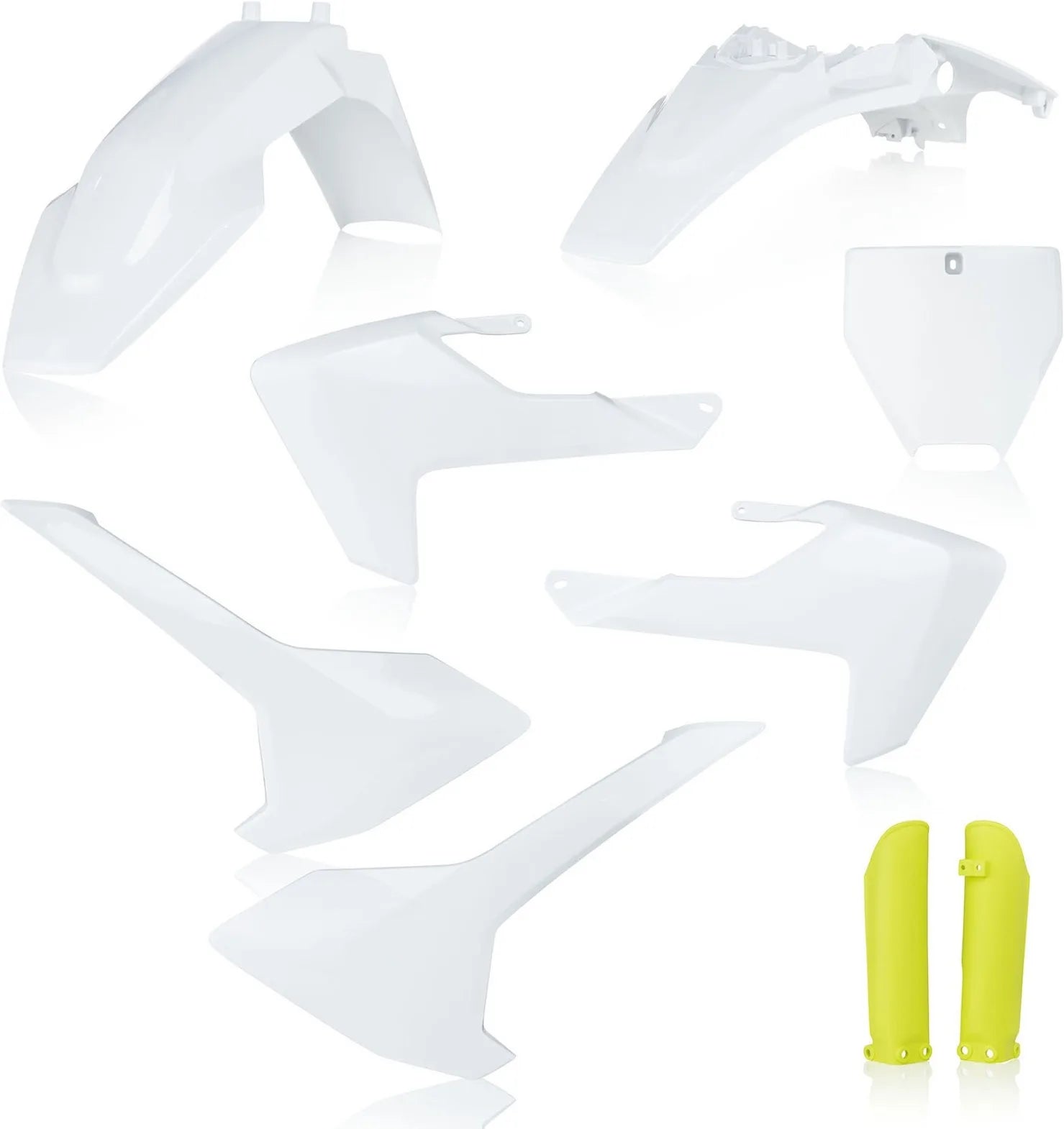 Vollständiges Kunststoff-Kit - Acerbis Kompatibel Mit Husqvarna Tc 65 (2017-2020)
