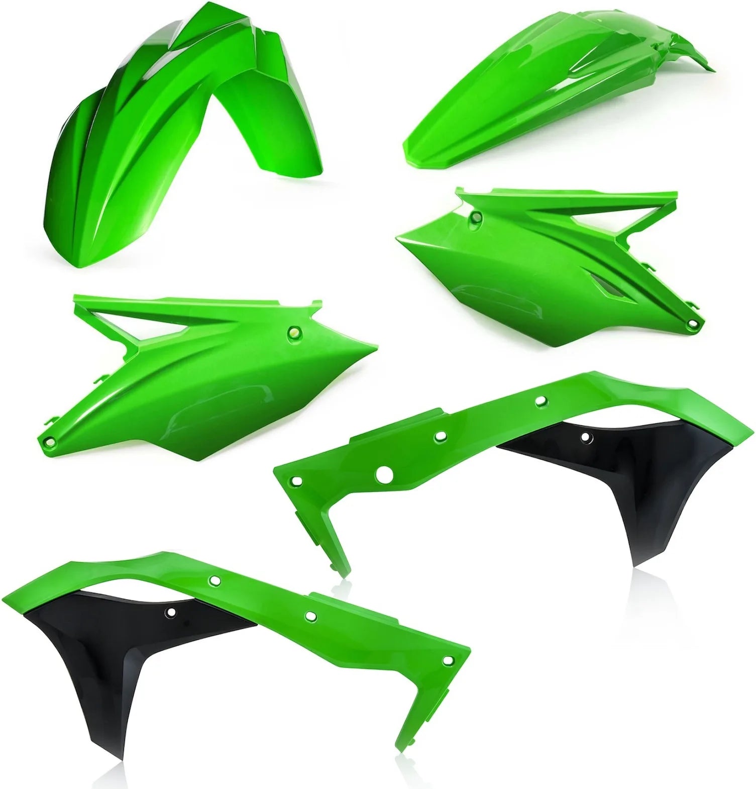 Kunststoff-Kit - Acerbis Kompatibel Mit Kawasaki Kxf 250 (2019-2020)