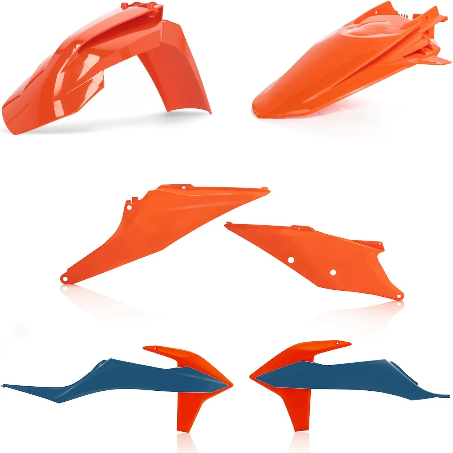 Kunststoff-Kit - Acerbis Kompatibel Mit Ktm 150 Exc Tpi (2020-2022)
