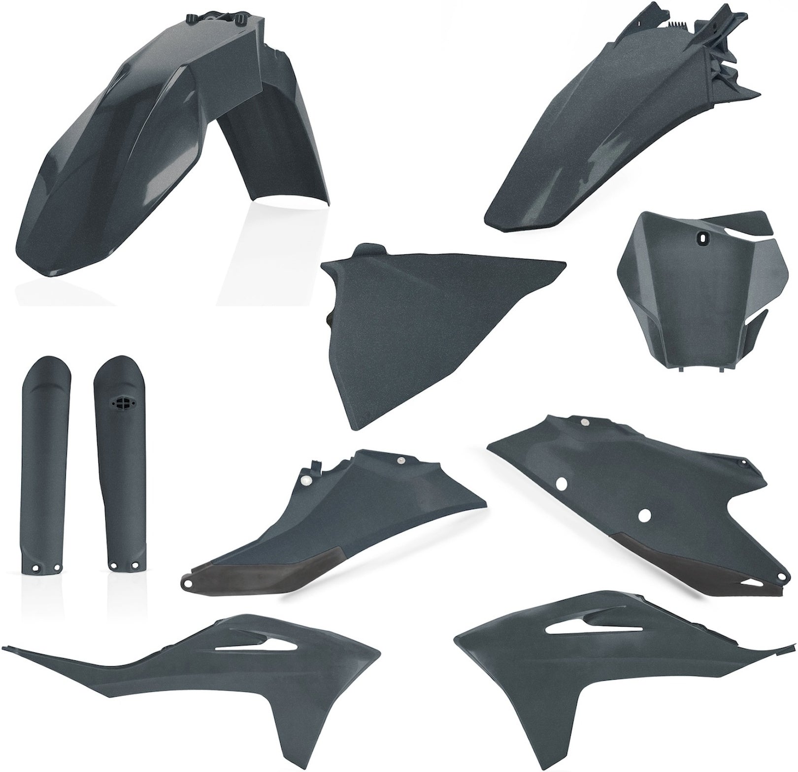 Vollständiges Kunststoff-Kit - Acerbis Kompatibel Mit Gasgas Mc 450 F (2021-2022)