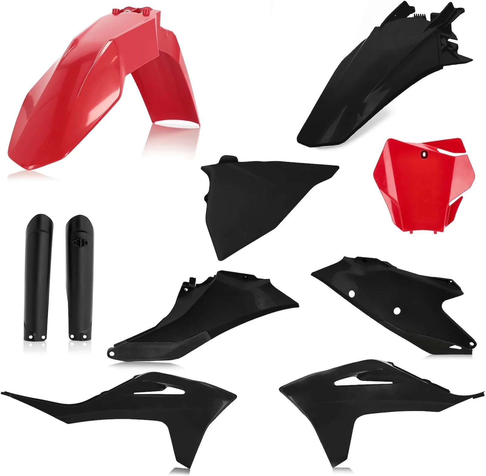 Vollständiges Kunststoff-Kit - Acerbis Kompatibel Mit Gasgas Mc 450 F (2021-2022)