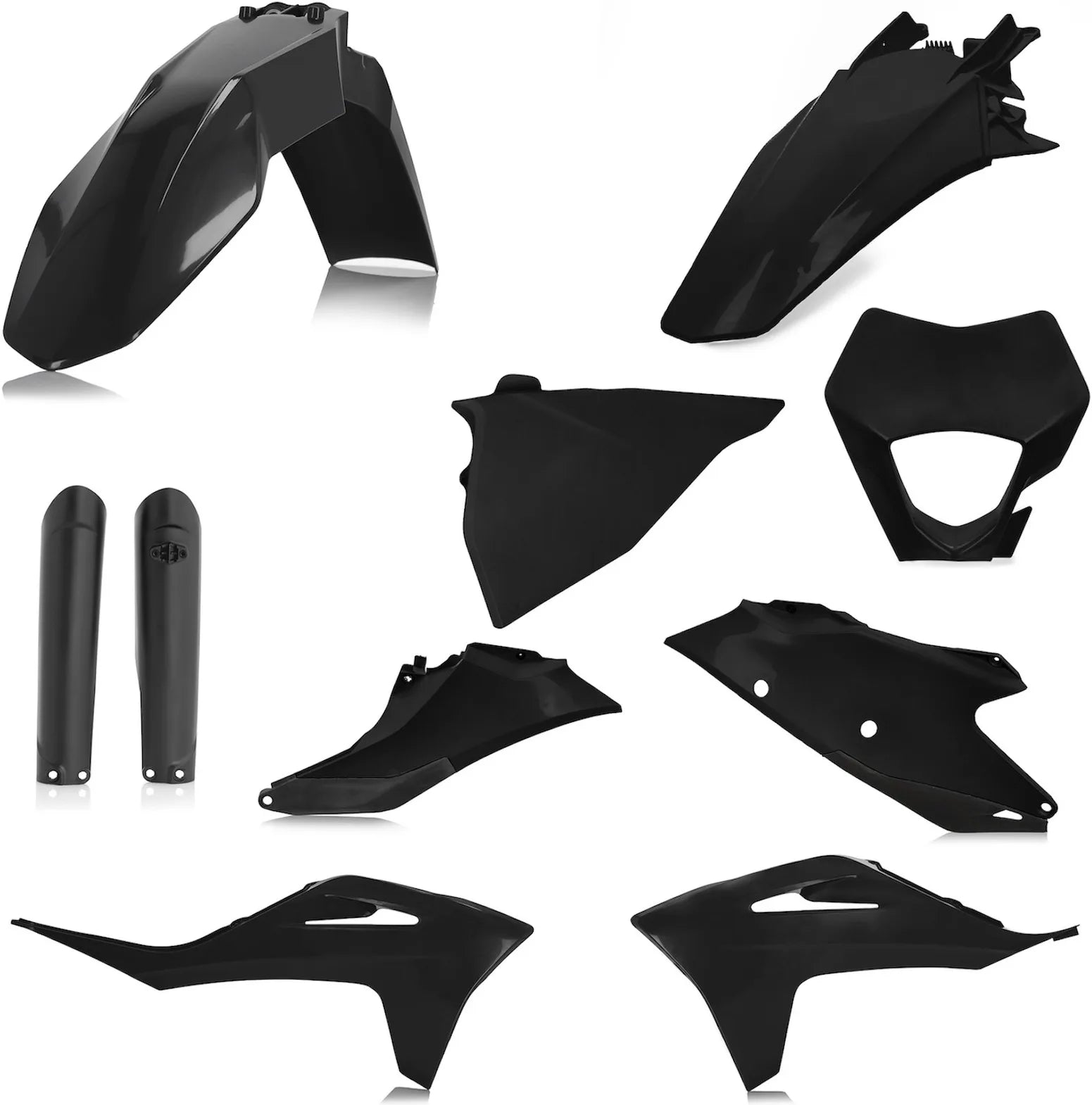 Vollständiges Kunststoff-Kit - Acerbis Kompatibel Mit Gasgas Ec 250 (2021-2022)