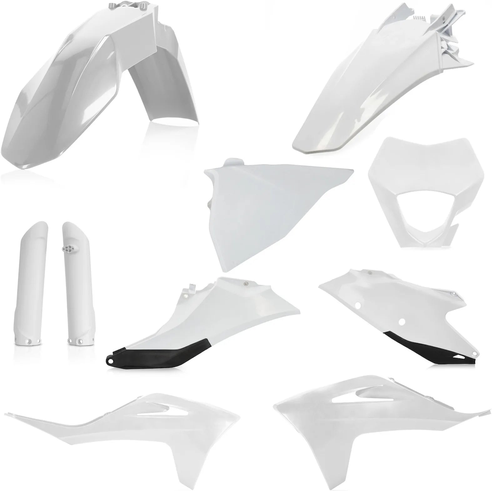Vollständiges Kunststoff-Kit - Acerbis Kompatibel Mit Gasgas Ec 250 (2021-2022)