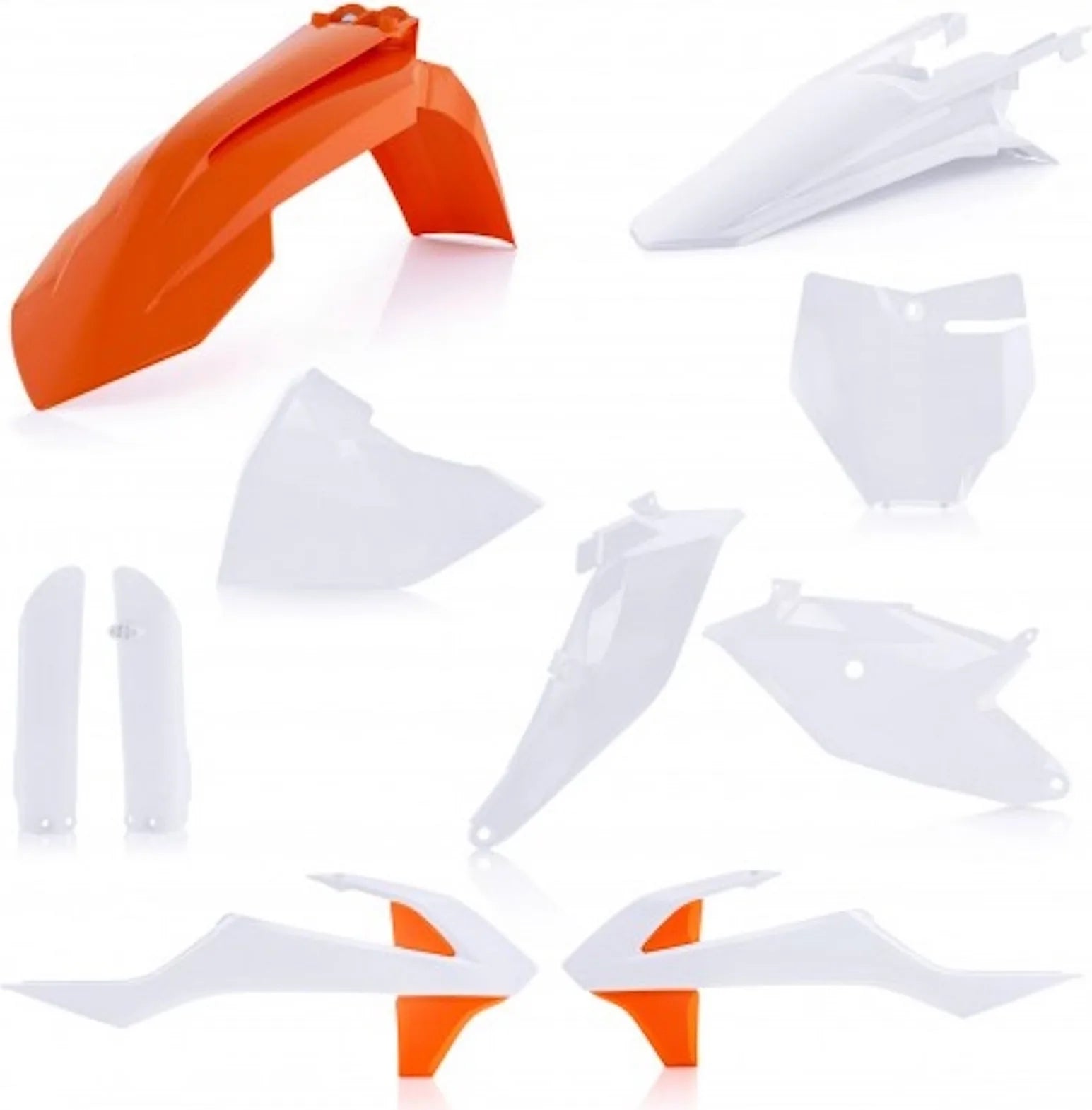 Vollständiges Kunststoff-Kit - Acerbis Kompatibel Mit Ktm 85 Sx (2018)