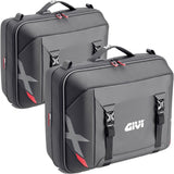 Monokey Black Side Cases - 66 Lt Nylon - Givi Compatible With Yamaha Tracer 9 - Gt - Gt+ (2025)