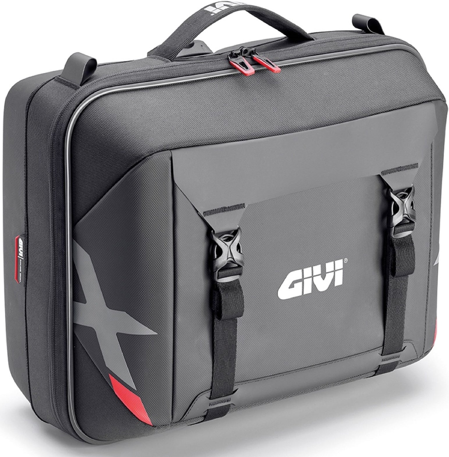 Monokey Black Top Case - 33 Lt Nylon - Givi Compatible With Sym Adx Tg 400 (2025)