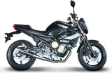Komplette Auspuffanlage Mit Geräuschzulassung Round Carbon - Termignoni Kompatibel Mit Yamaha Xj6 600 (2009-2016)