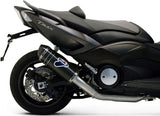 Komplette Auspuffanlage Mit Geräuschzulassung Relevance Carbon Carbon Cap - Termignoni Kompatibel Mit Yamaha Xp 530 T-Max (2012-2016)