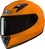 Integralhelm Für Motorrad Hjc Y10 Advanced Polycarbonate Sonnenuntergangsorange Grösse 09 L