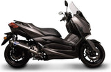 Katalysiertes Auspuffendstück Ohne Geräuschzulassung Scream Carbon Carbon Cap - Termignoni Kompatibel Mit Yamaha X-Max 300 (2017-2020)