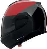 Klapphelm Travelling Für Motorrad Nolan N100-6 Rot / Schwarz / Anthrazit Verniciatura Speciale 355 Grösse Xxxl