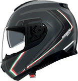 Klapphelm Travelling Für Motorrad Nolan N100-6 Lava Grey / Italien Radiante 359 Grösse Xxxl