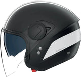 Urban-Helm Commuting Für Motorrad Nolan N20-2 Visor Schwarz / Weiß Dolce Vita 347 Grösse L