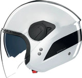 Urban-Helm Commuting Für Motorrad Nolan N20-2 Visor Weiß / Schwarz Dolce Vita 348 Grösse M