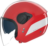 Urban-Helm Commuting Für Motorrad Nolan N20-2 Visor Rot / Weiß Dolce Vita 349 Grösse S