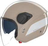 Urban-Helm Commuting Für Motorrad Nolan N20-2 Visor Sand / Weiß Dolce Vita 350 Grösse S