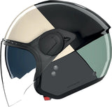 Urban-Helm Commuting Für Motorrad Nolan N20-2 Visor Schwarz / Rot / Anthrazit / Weiß Blocco 354 Grösse Xxs