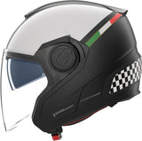 Urban-Helm Commuting Für Motorrad Nolan N40-5 06 Schwarz / Weiß / Karos Bellavista 341 Grösse L