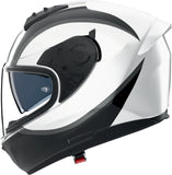 Full-Face Speeding Motorcycle Helmet Nolan N60-6 White / Black / Grey Bifase 349 Size S