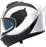Integralhelm Speeding Für Motorrad Nolan N60-6 Weiß / Schwarz / Grau Bifase 349 Grösse Xl