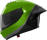 Integralhelm Speeding Für Motorrad Nolan N60-6 Sport Metallgrün / Schwarz / Anthrazit Verniciatura Speciale 351 Grösse M