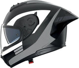 Integralhelm Speeding Für Motorrad Nolan N60-6 Sport Schwarz / Grau Contrasto 359 Grösse Xl