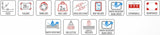 Tanklock Black Tank Bag - 20 Lt Nylon - Givi Compatible With Voge Valico 900 Dsx (2024)