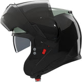 Flip-Up Travelling Motorcycle Helmet Nolan N100-6 Green Gray / Black / Anthracite Verniciatura Speciale 356 Size L
