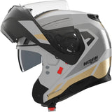 Klapphelm Travelling Für Motorrad Nolan N100-6 Grau / Schwarz / Anthrazit / Gold Cinetico 360 Grösse M