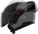 Klapphelm Travelling Für Motorrad Nolan N120-1 Grau / Schwarz Verniciatura Speciale 355 Grösse Xxxl