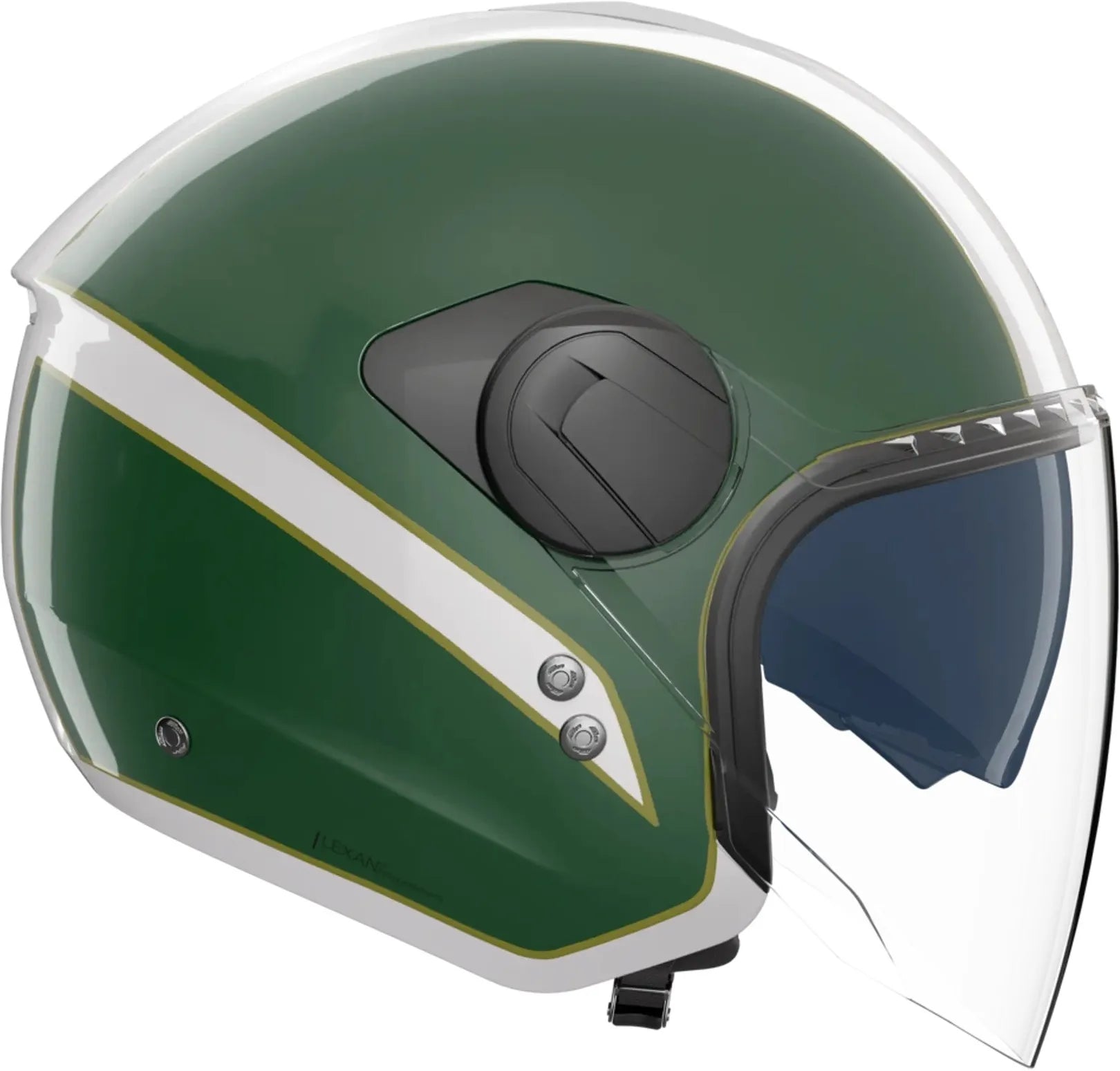 Urban-Helm Commuting Für Motorrad Nolan N20-2 Visor Weiß / Grün / Rot Tricolore 346 Grösse S