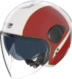 Urban-Helm Commuting Für Motorrad Nolan N20-2 Visor Weiß / Grün / Rot Tricolore 346 Grösse Xxs