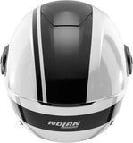 Urban Commuting Motorcycle Helmet Nolan N20-2 Visor White / Black Dolce Vita 348 Size M