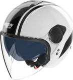 Urban Commuting Motorcycle Helmet Nolan N20-2 Visor White / Black Dolce Vita 348 Size M