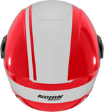 Urban-Helm Commuting Für Motorrad Nolan N20-2 Visor Rot / Weiß Dolce Vita 349 Grösse L