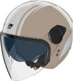 Urban-Helm Commuting Für Motorrad Nolan N20-2 Visor Sand / Weiß Dolce Vita 350 Grösse S