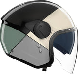 Urban-Helm Commuting Für Motorrad Nolan N20-2 Visor Schwarz / Rot / Anthrazit / Weiß Blocco 354 Grösse Xxs