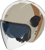 Urban-Helm Commuting Für Motorrad Nolan N20-2 Visor Elfenbein / Ocker Impeto 343 Grösse S