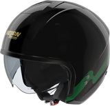 Urban-Helm Commuting Für Motorrad Nolan N20-2 Schwarz / Italien Zefiro 342 Grösse S