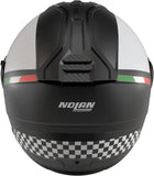 Urban-Helm Commuting Für Motorrad Nolan N40-5 06 Schwarz / Weiß / Karos Bellavista 341 Grösse L