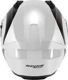 Full-Face Speeding Motorcycle Helmet Nolan N60-6 White / Black / Grey Bifase 349 Size S