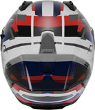Integralhelm Speeding Für Motorrad Nolan N60-6 Sport Weiß / Blau / Rot Corsa 355 Grösse S