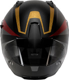 Full-Face Speeding Motorcycle Helmet Nolan N60-6 Sport Black / Red / Anthracite / Gold Lesmo 353 Size L